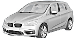 BMW F45 P1A6C Fault Code
